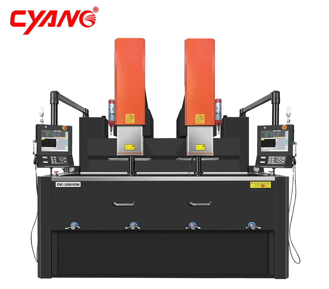Double Heads CNC EDM Machine