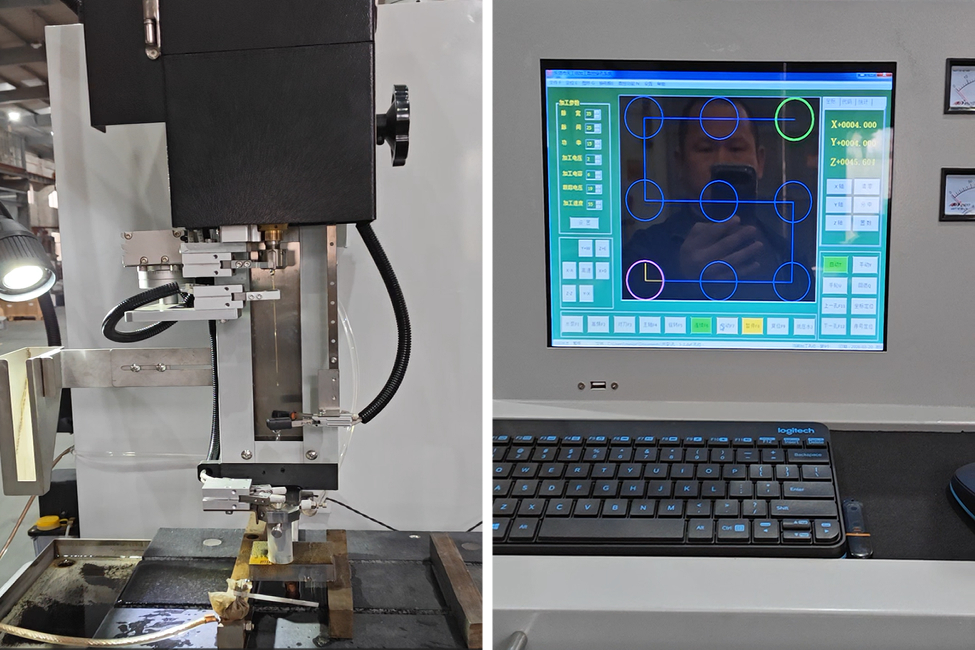 Automatic Wire Threading CNC Wire Cut EDM Machine